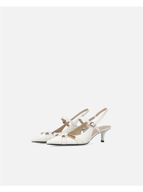 Slingback con cinturini e applicazioni gioiello PINKO | SD0489P003Z12